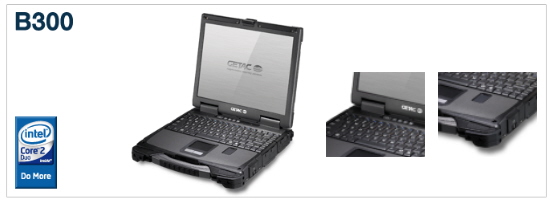 Getac rugged Notebook B300 - IP65, MIL-STD-810G konform